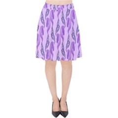 Unicorn Butterfly Velvet High Waist Skirt by Sparkle