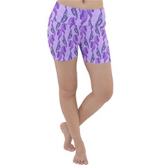 Unicorn Butterfly Lightweight Velour Yoga Shorts by Sparkle