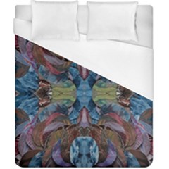 Marbled Confetti Symmetry Duvet Cover (california King Size) by kaleidomarblingart