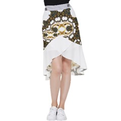  Im Fourth Dimension Trockit Frill Hi Low Chiffon Skirt by imanmulyana