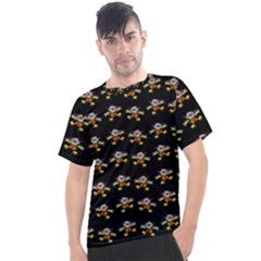 Dancing Clowns Black Men s Sport Top by TetiBright