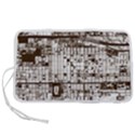 Antique Oriental Town Map  Pen Storage Case (L) View1