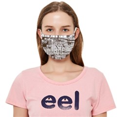 Antique Oriental Town Map  Cloth Face Mask (adult) by ConteMonfrey
