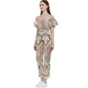 Mapa Mundi - 1774 Off Shoulder Ruffle Top Jumpsuit View2
