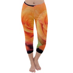 Color Of Desire Capri Winter Leggings  by tomikokhphotography