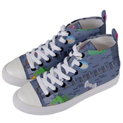 Dnd Women s Mid-top Canvas Sneakers by NerdySparkleGoth