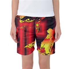 Red Light Ii Women s Basketball Shorts by MRNStudios