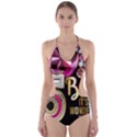 Pop Socket - Gemz Cut-Out One Piece Swimsuit View1