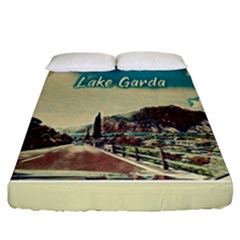 On The Way To Lake Garda, Italy  Fitted Sheet (california King Size) by ConteMonfrey