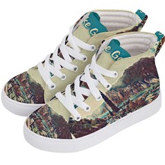 On The Way To Lake Garda, Italy  Kids  Hi-top Skate Sneakers by ConteMonfrey