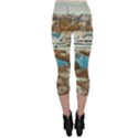 Alone on Gardasee, Italy. Capri Leggings  View2