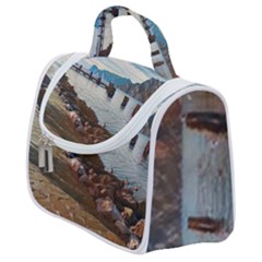 Ducks On Gardasee Satchel Handbag by ConteMonfrey