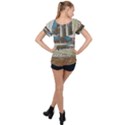 Calm Day On Lake Garda Ruffle Collar Chiffon Blouse View2