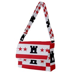 Drenthe Flag Full Print Messenger Bag (l) by tony4urban