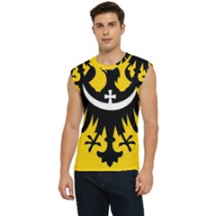 Dolnoslaskie Flag Men s Raglan Cap Sleeve Tee by tony4urban