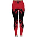 Albania Lightweight Velour Classic Yoga Leggings View2