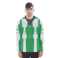 Hedmark Flag Men s Hooded Windbreaker by tony4urban