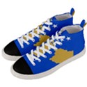 Kosovo Men s Mid-Top Canvas Sneakers View2