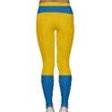 Opolskie Flag Lightweight Velour Classic Yoga Leggings View2