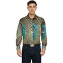 Peacock Men s Long Sleeve Pocket Shirt  View1