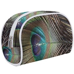 Peacock Make Up Case (large) by StarvingArtisan