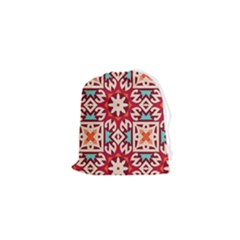 Geometric Pattern Seamless Abstract Drawstring Pouch (xs) by danenraven