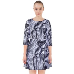 Iron Slide Smock Dress by MRNStudios
