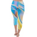 Water And Sunflower Oil Capri Winter Leggings  View4