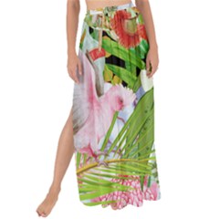 Birds Of Paradise  Maxi Chiffon Tie-up Sarong by PollyParadiseBoutique7