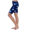 Flower Kids  Lightweight Velour Cropped Yoga Leggings View2