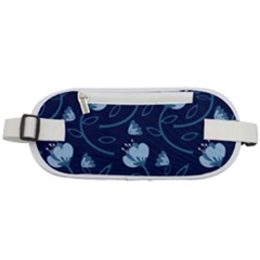 Flower Rounded Waist Pouch by zappwaits