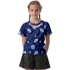 Flower Kids  Front Cut Tee by zappwaits