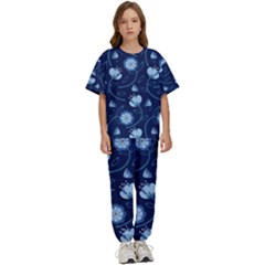 Flower Kids  Tee And Pants Sports Set by zappwaits