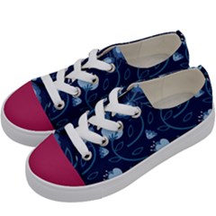 Flower Kids  Low Top Canvas Sneakers by zappwaits