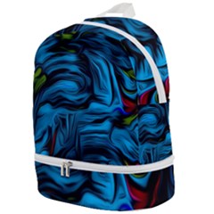 Texture Background Zip Bottom Backpack by artworkshop