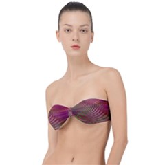 Illustration Pattern Abstract Colorful Shapes Classic Bandeau Bikini Top  by Ravend