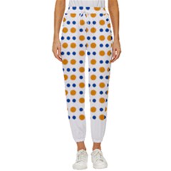 Abstract Dots Pattern T- Shirt Abstract Dots Pattern T- Shirt Cropped Drawstring Pants by maxcute