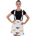 Abstract Paint Pattern T- Shirt Abstract Paint Pattern T- Shirt Velvet Suspender Skater Skirt View1