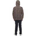 Brown Leopard Pattern Men s Front Pocket Pullover Windbreaker View2