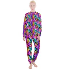 Rainbow Leopard Women s Lounge Set by DinkovaArt
