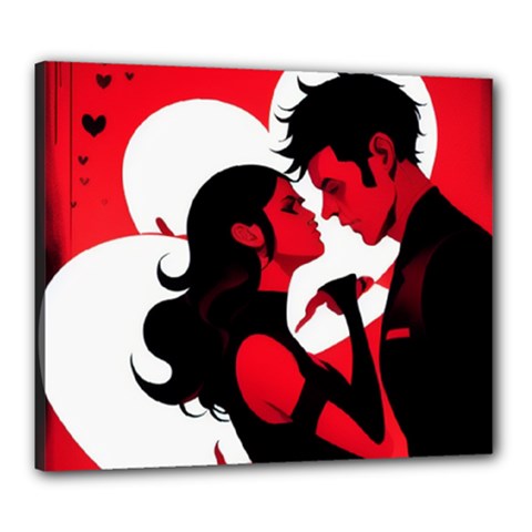 3 - Science Love And Art 2 - Science Love And Art Canvas 24  X 20  (stretched) by LemonPear