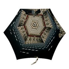 Dark Tunnels Within A Tunnel Mini Folding Umbrellas by artworkshop