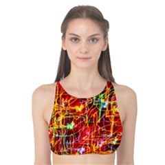 Design Art Pattern Tank Bikini Top by artworkshop
