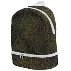 Green Grunge Background Zip Bottom Backpack by artworkshop