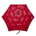 Red Textured Wall Mini Folding Umbrellas View1