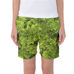 Botanical Motif Plants Detail Photography Women s Basketball Shorts by dflcprintsclothing