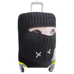 Ski Mask  Luggage Cover (medium) by Holyville