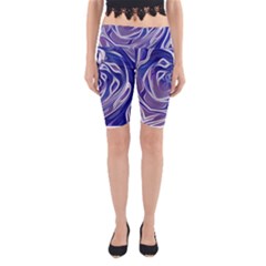 Abstract T- Shirt Abstract Colourful Aesthetic Beautiful Dream Love Romantic Retro Dark Design Vinta Yoga Cropped Leggings by maxcute
