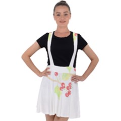 Bird Lover T- Shirtbird T- Shirt (32) Velvet Suspender Skater Skirt by maxcute