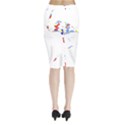 Bird Lover T- Shirtbird T- Shirt (7) Midi Wrap Pencil Skirt View2